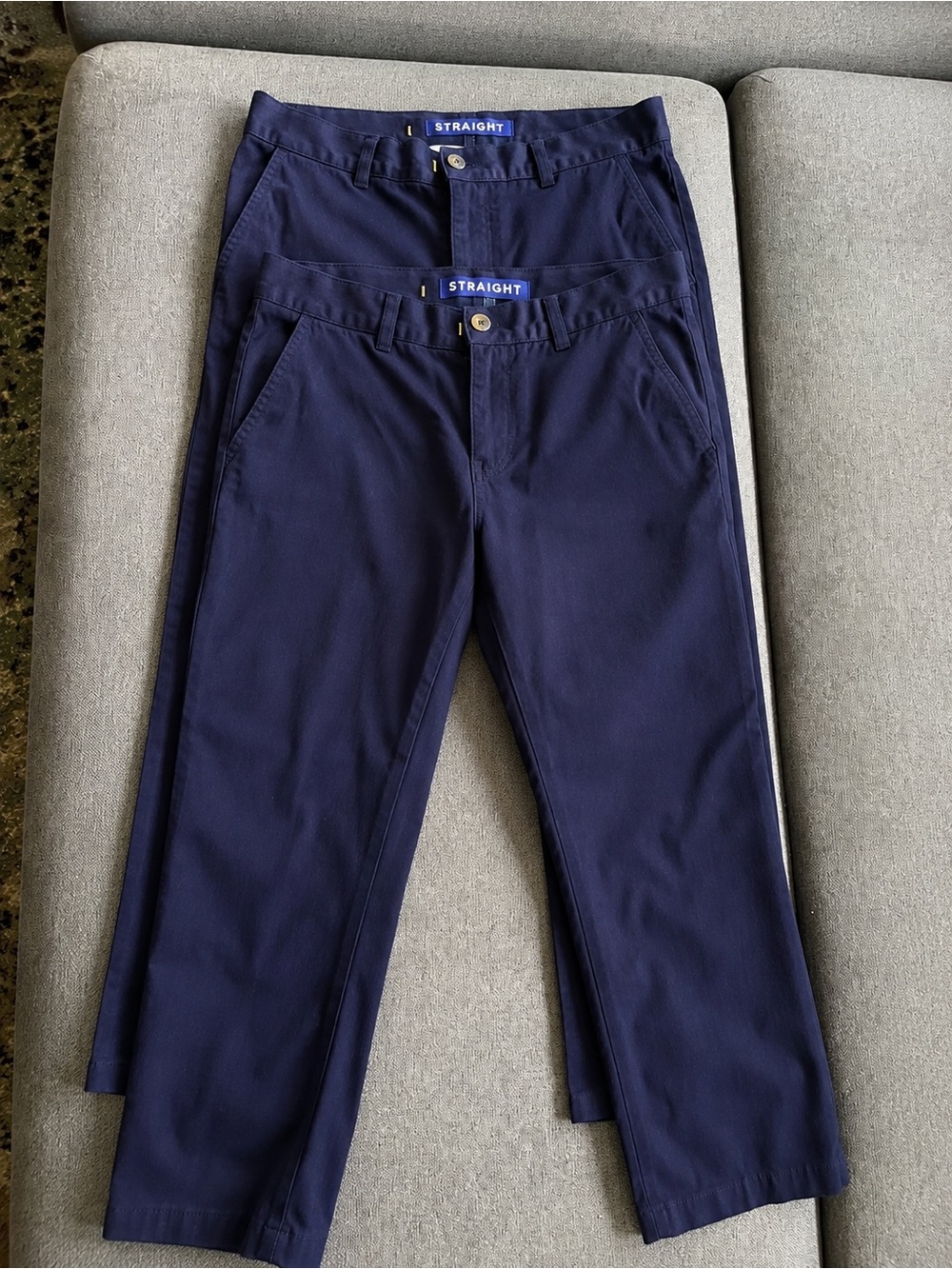 French Toast Navy School Uniform Pants 28x28 Straight